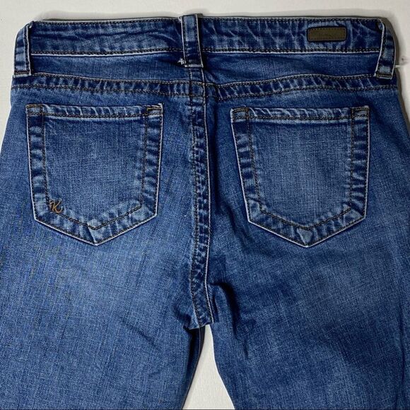 KUT from the Kloth | Factory Distressed Straight Leg Jeans - Picture 7 of 7